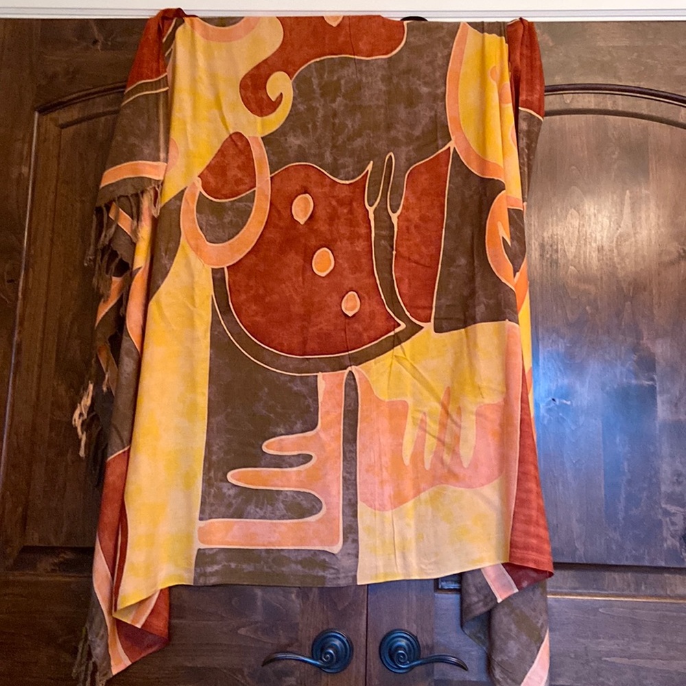 Fringed Sarong - 63” x 45”